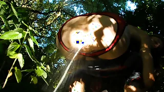 Shaved Nuisance Play public farts plus enema