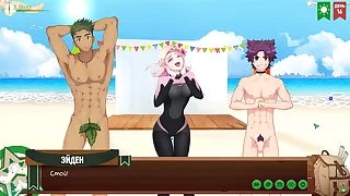 Game: Friends Camp, Episode 16 - Fashion show (Russian voice acting)