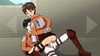 Two guys fucking, animation from the game