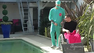 sexy Hanydcapped twink habitual bareback by kevin DAVID for CRUNCHBOY &excl;&excl; i was his dream respecting make a porn span &excl;